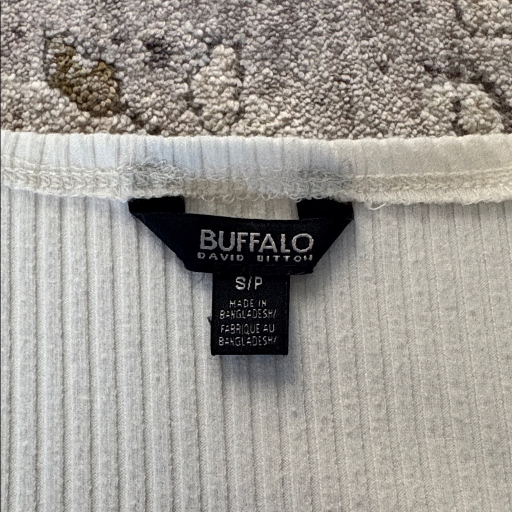Buffalo Ribbed Square-Neck Top 🦬 - Picture 2 of 7